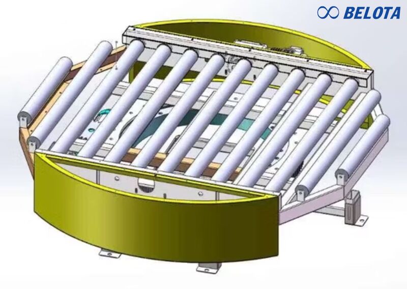 Thông số kỹ thuật băng tải xoay