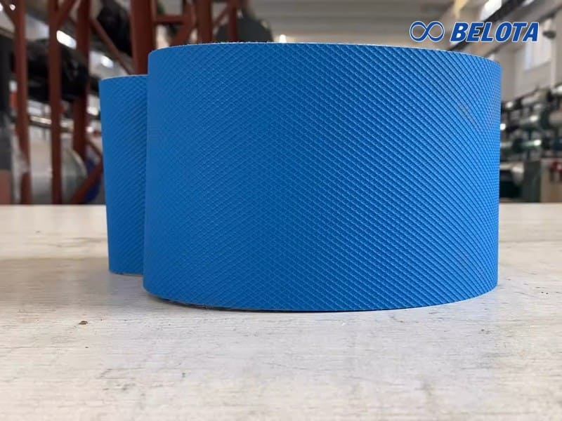 Thông số kỹ thuật phổ biến của băng tải PU mặt nhám