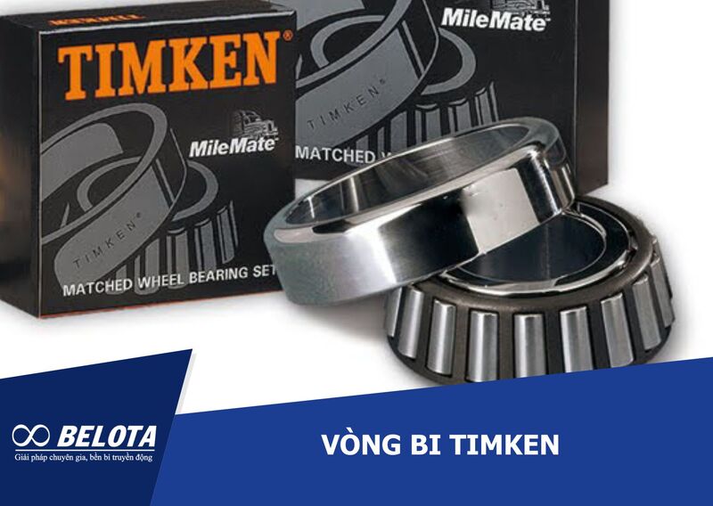 Timken là thương hiệu vòng bi hàng đầu của Mỹ, nổi tiếng toàn cầu với các dòng vòng bi côn