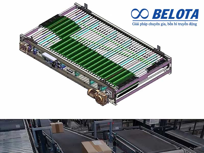 Trước khi thiết kế băng tải chuyển hướng, Belota sẽ tính toán, đánh giá trên bản vẽ