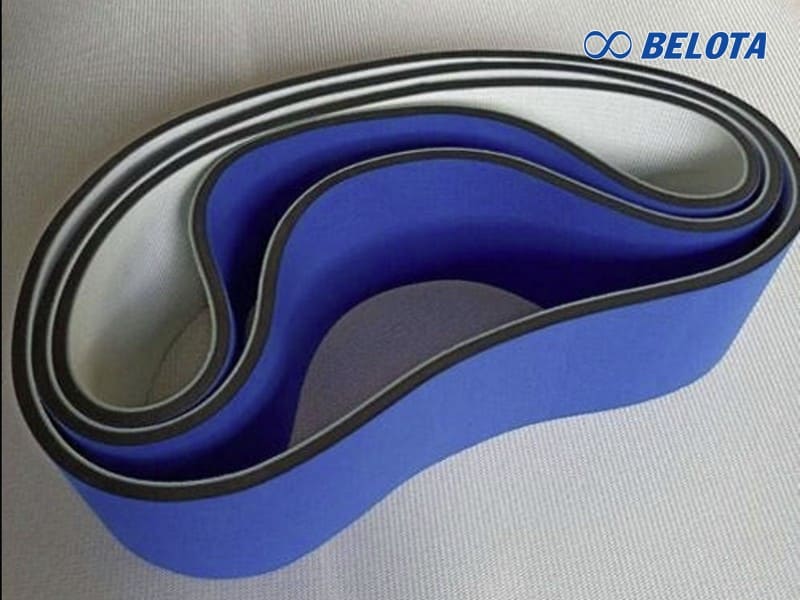 Ứng dụng băng tải PVC đắp mút xốp