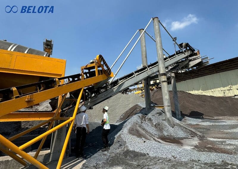 Ứng dụng của băng tải cầu cảng