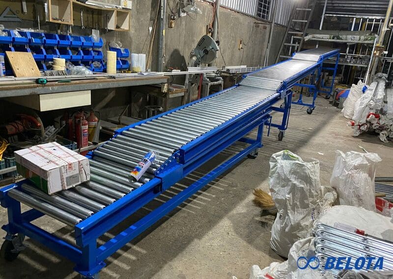 Ứng dụng của con lăn băng tải