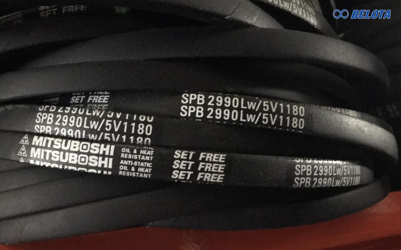 Ứng dụng của dây curoa Mitsuboshi trải dài từ công nghiệp nhẹ đến các hệ thống máy móc tải trọng lớn