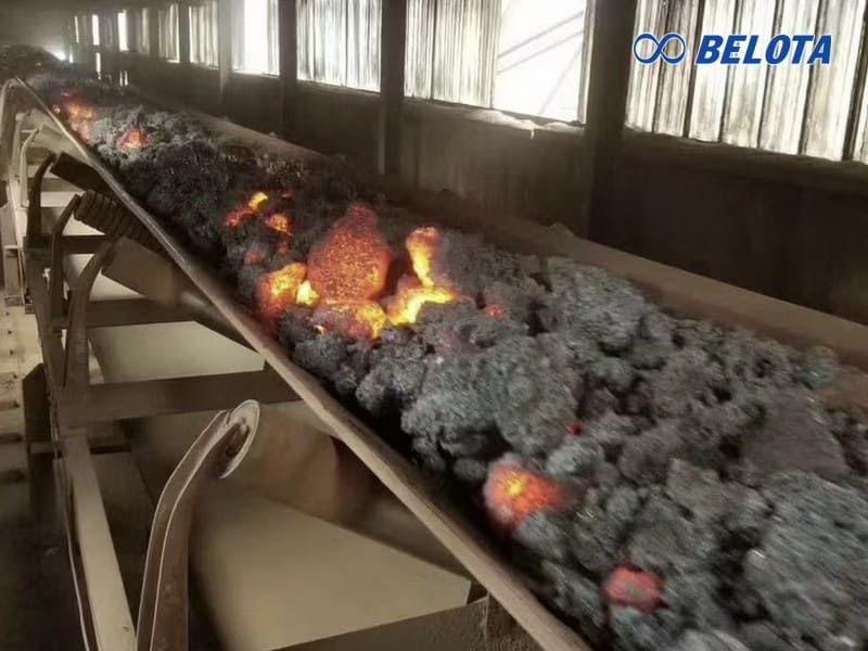 Ưu điểm của băng tải cao su chịu nhiệt trong ngành công nghiệp