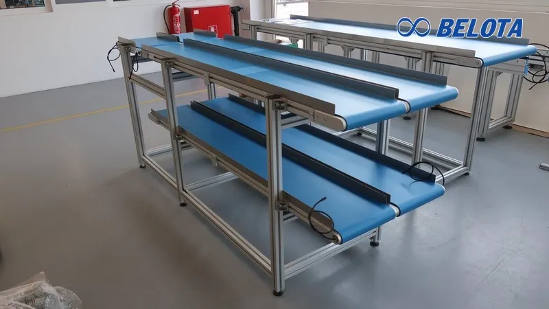 Ưu điểm của băng tải PVC xanh