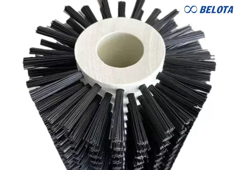Ưu điểm của gạt chổi con lăn băng tải