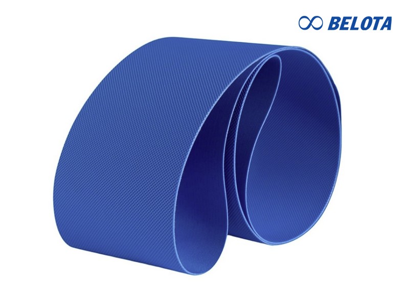 Ưu điểm nổi bật của băng tải PU màu xanh