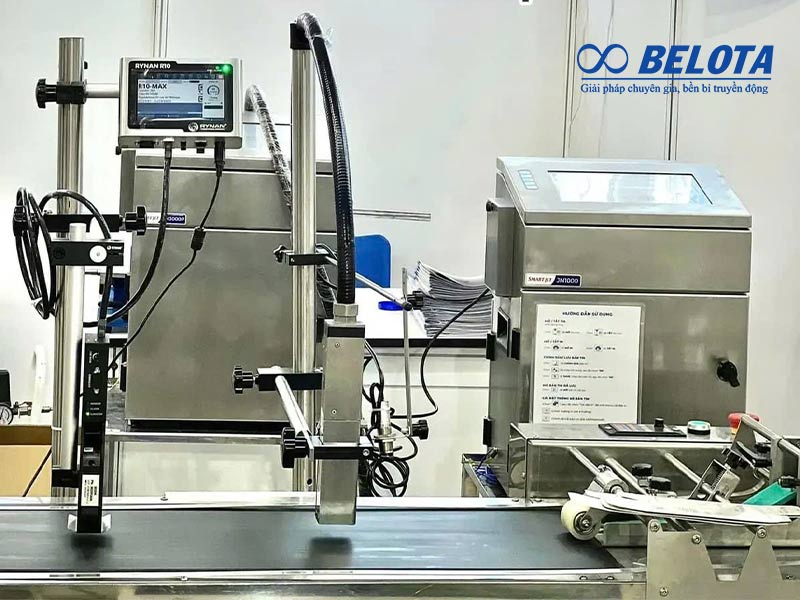 Vai trò của băng tải máy in date trong dây chuyền sản xuất