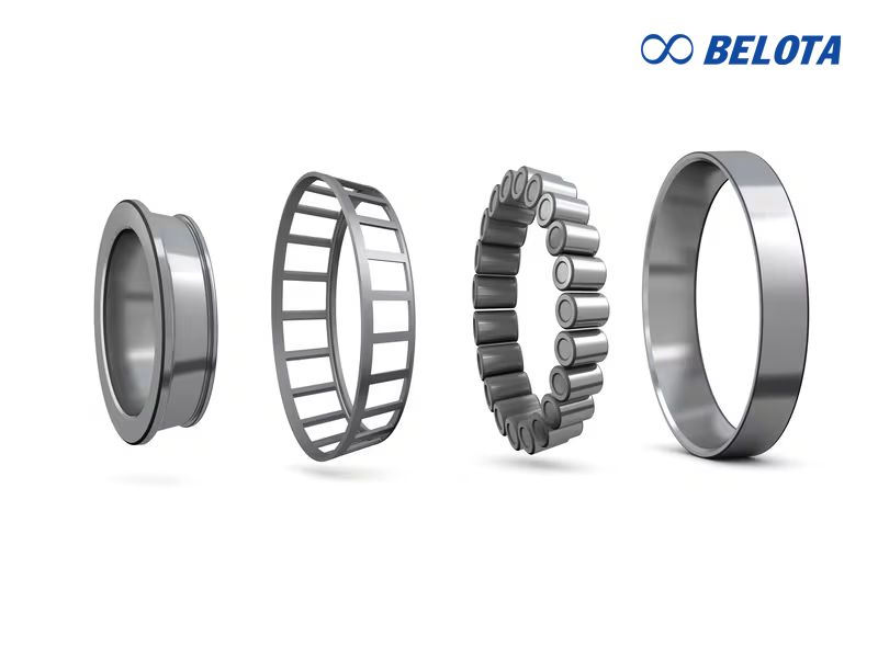 Vòng bi côn 1 dãy là loại ổ lăn được thiết kế với các con lăn hình nón (côn) chạy trên các rãnh trượt cũng hình nón