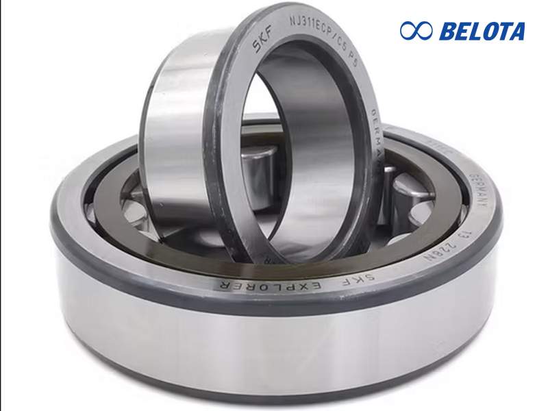 vòng bi NJ sở hữu khả năng chịu tải trọng hướng kính cực lớn