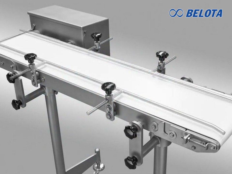 White PU conveyor belts
