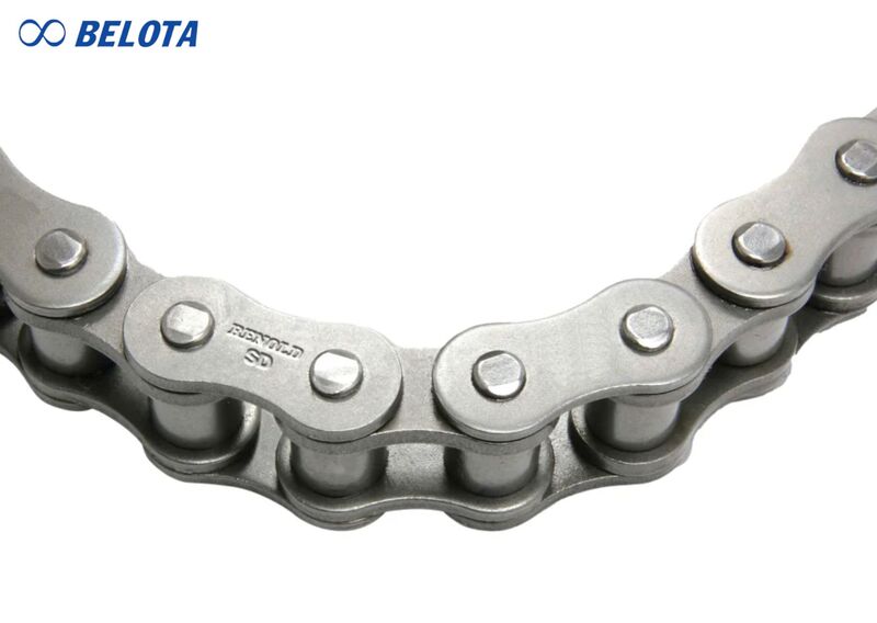 Xích 10B được chế tạo từ thép hợp kim chất lượng cao và xử lý nhiệt tăng cứng