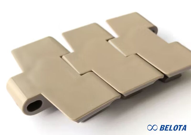 Xích nhựa 879 được ứng dụng rộng rãi trong các dây chuyền sản xuất yêu cầu chuyển hướng linh hoạt