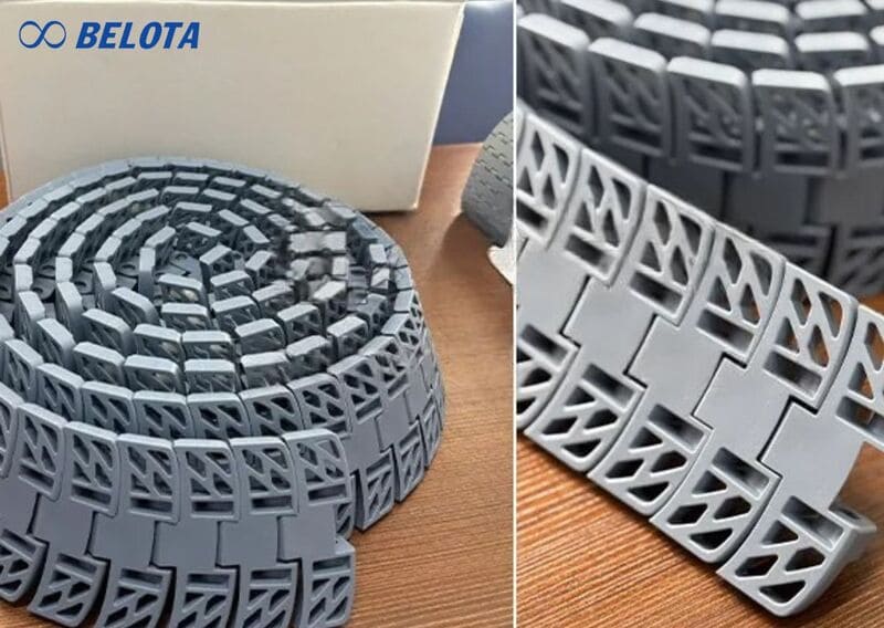 xích nhựa chạy cong Movex 260M LFA