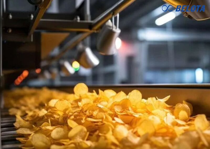 Yêu cầu của hệ thống băng tải trong quy trình sản xuất snack