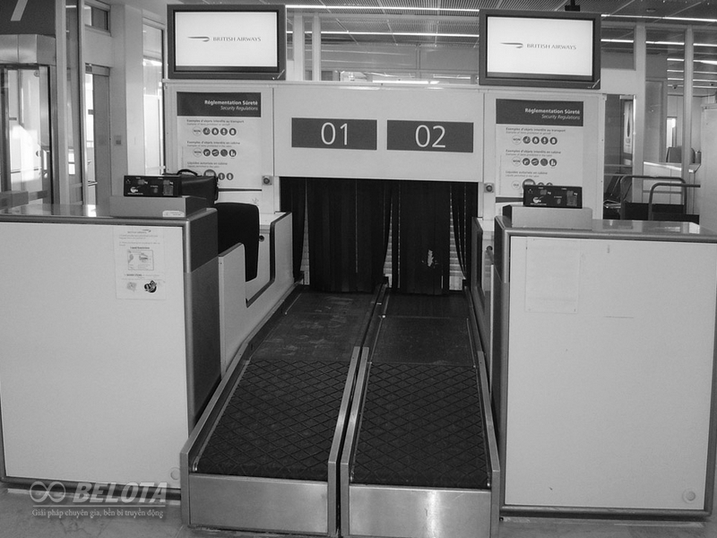 Máy check in cân hành lý